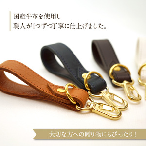 本革製 キーリング  キーホルダー キーケース 鍵 かぎ 本革 キーリング  本革キーホルダー 革製品 好きな色 選べるキーリング 国産牛本革 贈り物 ギフト 贈答 プレゼント 工房ボルサワークス お取り寄せ 愛知県 クリスマス バレンタイン ホワイトデー 父の日 母の日 誕生日 バースデー [074K06]