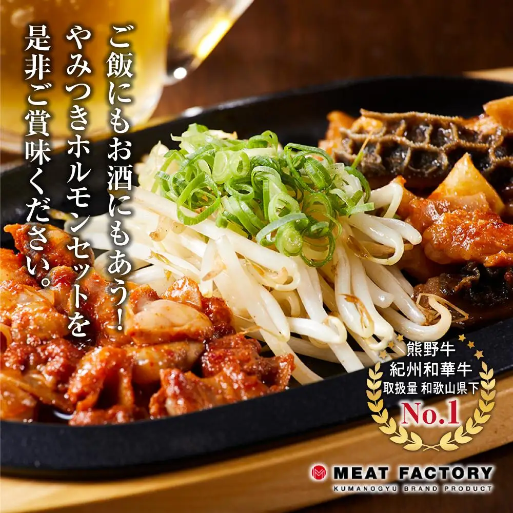 やみつきホルモンセット 400g