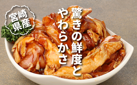 簡単調理 宮崎県産若鶏の照り焼きチキン 小分け 3kg(300g×10P)_K16_0166_1