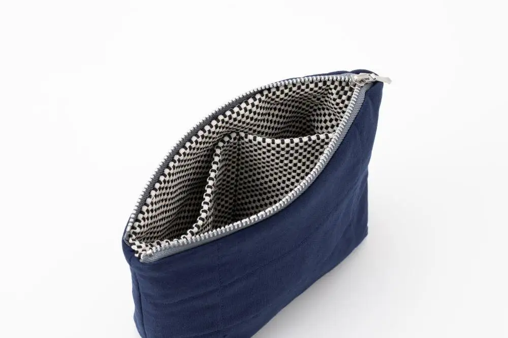【kiten.kyoto】HANTEN.  Pouch 藍（AI）