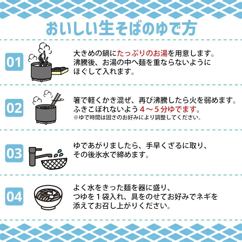 【そば処ひろ】地元に愛される人気店「肉そばセット３人前」生麺200g×3 (肉そば用つゆ付) FZ24-497