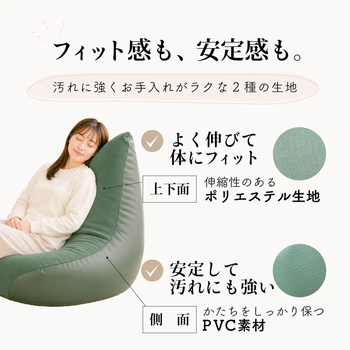 ビーズクッション とんがりソファータイプＸＬ ブラウン ビーズクッション