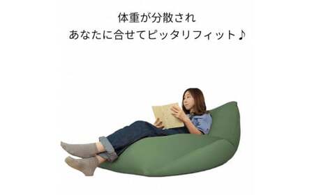 クッション ウルトラビーズクッション MAX ブラウン