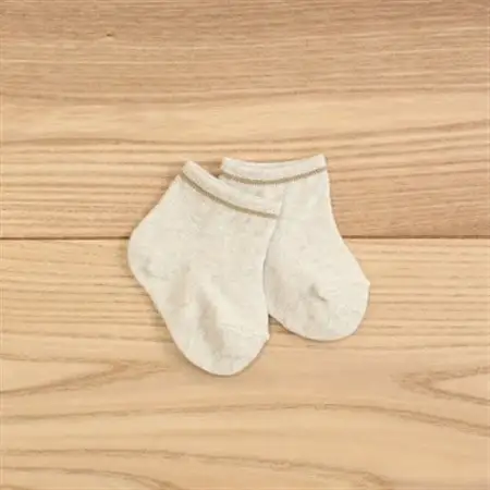 裏返しオーガニックコットンボタニカルダイソックスBABY　3足BOXセット　NSGK23-20_装飾品・工芸品  服飾小物 _【1446596】