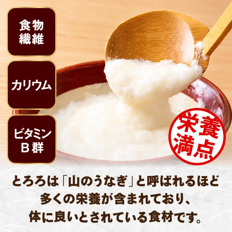 【2ヶ月定期便】冷凍とろろ2キロセット（50g×40袋）　150P075004-02-40【 東北センバ】