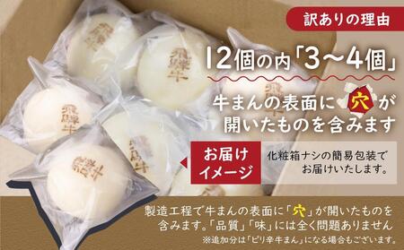 訳あり 飛騨牛まん 12個｜肉まん 惣菜 肉まん 中華まん GV006VC13