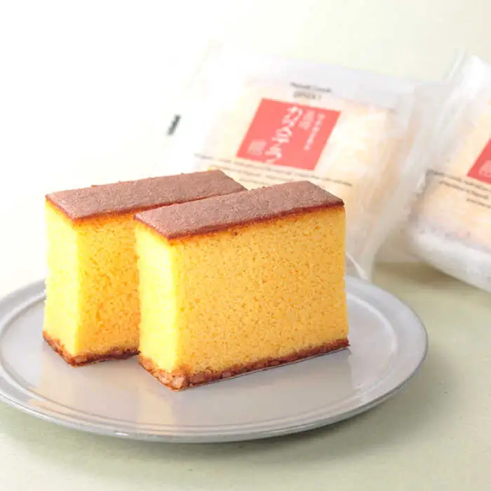 スライスカステラ 15個 / かすてら カステラ お菓子 おやつ スイーツ カット 個包装 / 諫早市 / 株式会社異人堂 [AHBF007]