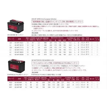 AQUADREAM PLATINUM 自動車始動用バッテリー 欧州車用 54321 LB1 1個_家電製品 アウトドア・カー用品  _【配送不可地域：沖縄県】【1569068】