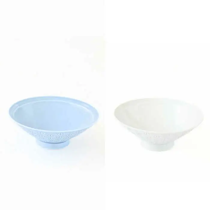 【波佐見焼】角麻 平茶碗 4個セット 食器 皿【翔芳窯】[FE312]