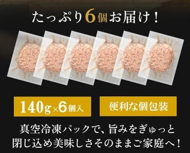 CF036_佐賀牛かばいばーぐ　140g×6個