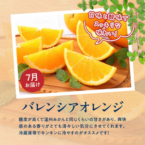 【定期便 全3回】紀州和歌山産旬のフルーツ定期便（温州みかん、なつみ、バレンシアオレンジ）_G60-T57