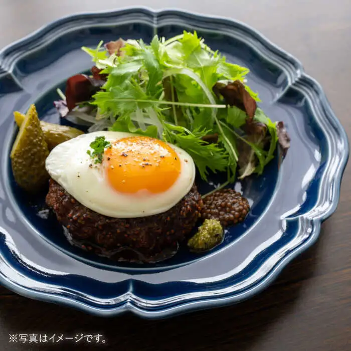 【波佐見焼】ombre de fleur プレートL アズール 2枚セット 食器 皿【翔芳窯】[FE369]