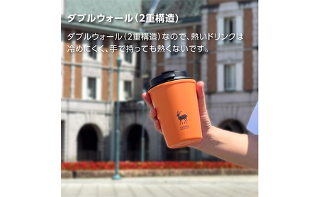 TENPYO　PATTERN　ウォールマグタンブラー 350ml 食器 タンブラー  オレンジ