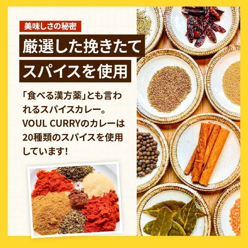 VOUL バラエティセット（ チキン3食 キーマ3食 ） K315-003 肉 豚肉 鶏肉 惣菜 総菜 冷凍 カレー