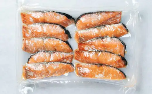 秋鮭塩焼き 合計40切
