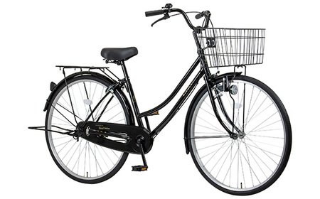 ブラック　マルクル「リブレットホームBK261」 ／ 自転車 シティサイクル 通勤 通学 日常使い 26インチ ギアなし BAA適合 MARCLE 埼玉県 No.161-01