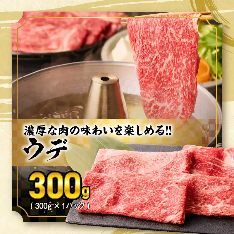 【令和8年10月配送】宮崎牛 赤身 霜降り スライス 3種 食べ比べ セット 合計900g_CD63-24-10