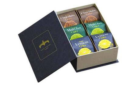 The Lemon on books (レモンケーキ・抹茶ケーキ・チョコレートケーキ) 6個入り×4セット スイーツ デザート ギフト 贈り物