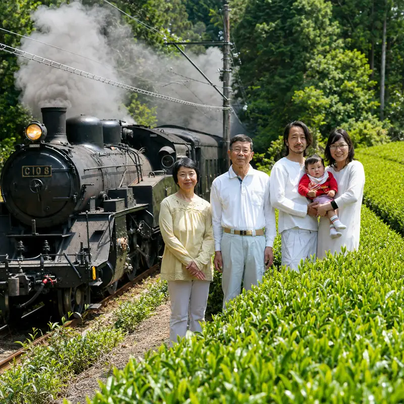 お茶 産地直送 そのまんま 深むし茶 120g 5パック お茶
