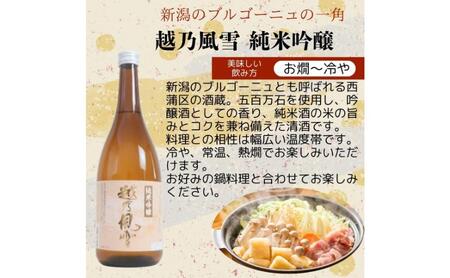 日本酒 飲み比べセット 越後銘門酒会 新潟市の純米吟醸 飲み比べ 720ml×3本 （越乃寒梅 純米吟醸灑 越乃風雪 純米吟醸 越乃梅里 純米吟醸）N723B 新潟 セット 高級 辛口 ギフト 正月 年越し