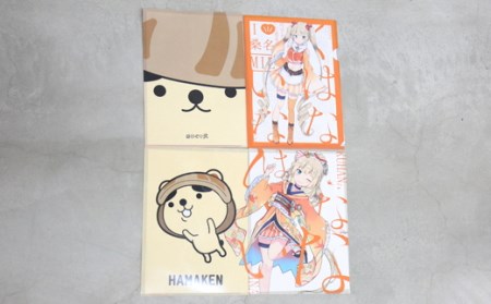 いなはま　はまぐり犬グッズ詰め合わせ3点セット　a*21