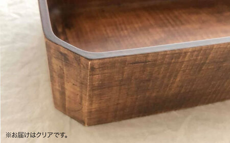 弁当箱 媛ひのき お弁当箱 Lサイズ（角なし・クリア）弁当箱[AGCO116]