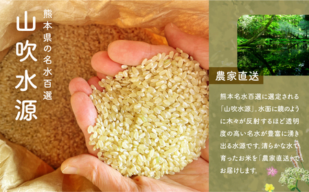 おとみや日和　　阿蘇の名水と野草堆肥のめぐみ	　玄米20kg（10kg x 2袋）				