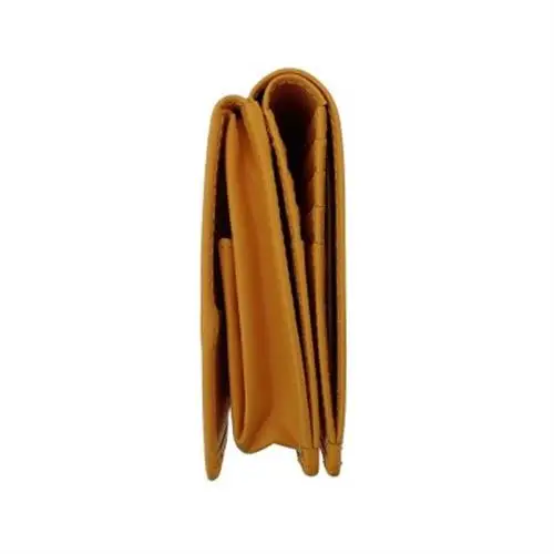 【濱野皮革工藝】本革 折りたたみ財布  グレース ウォレット スペラ(イエロー)_装飾品・工芸品 財布 服飾小物 _【1119353】