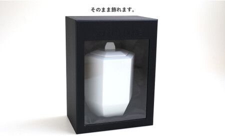 有田焼 Angel’s home 天使たちのおうち ANGEL'S WHITE -エンジェルズホワイト-【よう楽庵・たかす】六角型 ペット 骨壺 小型犬 犬骨壺 猫骨壺 動物骨壺 仏具 ミニ 骨壺 メモリアルポット df016