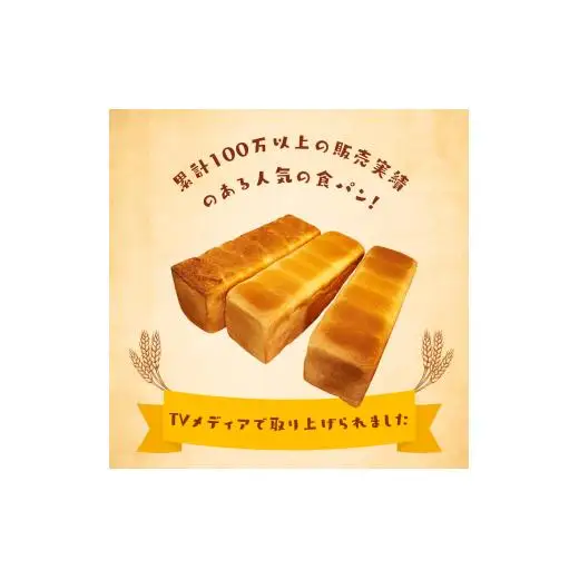 【3か月定期便】もちもち食パン
