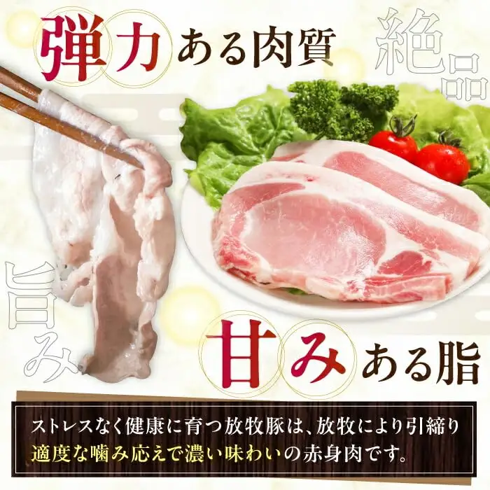 【全6回定期便】【科学調味料不使用】 放牧豚 モモチャーシュー 3個（225g/個）味付き 豚 豚肉 ハム 焼き豚 半年 6カ月 連続 冷凍 北海道 [AXBA040]