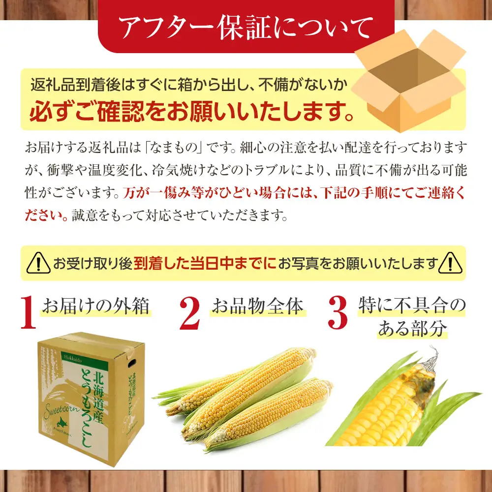 【先行予約】朝採り　とうもろこし　ゴールドラッシュ　4.2kg（M～Lサイズ× 13本）（2026年8月中旬から順次発送）| とうもろこし 北海道産 _04658