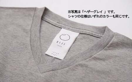 【ヘザーグレイ】 EIJI T－SHIRT Vネック _SM17-4