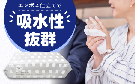 【4回定期便(3ヵ月に1回お届け)】 抗ウイルス 抗菌成分 (VB) 配合ふっくら柔らかペーパーハンドタオル エンボス仕上げ 30パック (1パック:120組(240枚)入り) 【河野製紙株式会社】[ATAJ017]