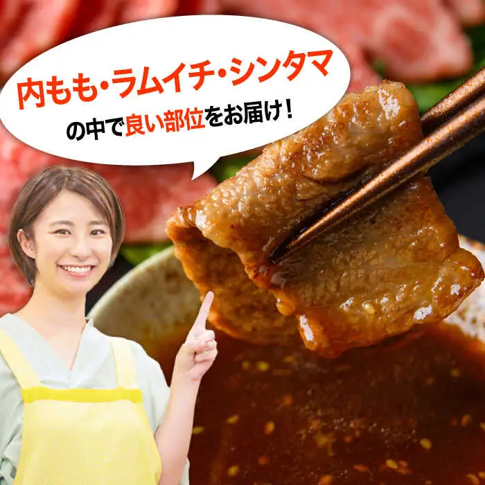 【全6回定期便】おおいた豊後牛 赤身モモ 焼肉用 500g  赤身 モモ 焼肉  冷凍 豊後牛 BBQ [AREI093]