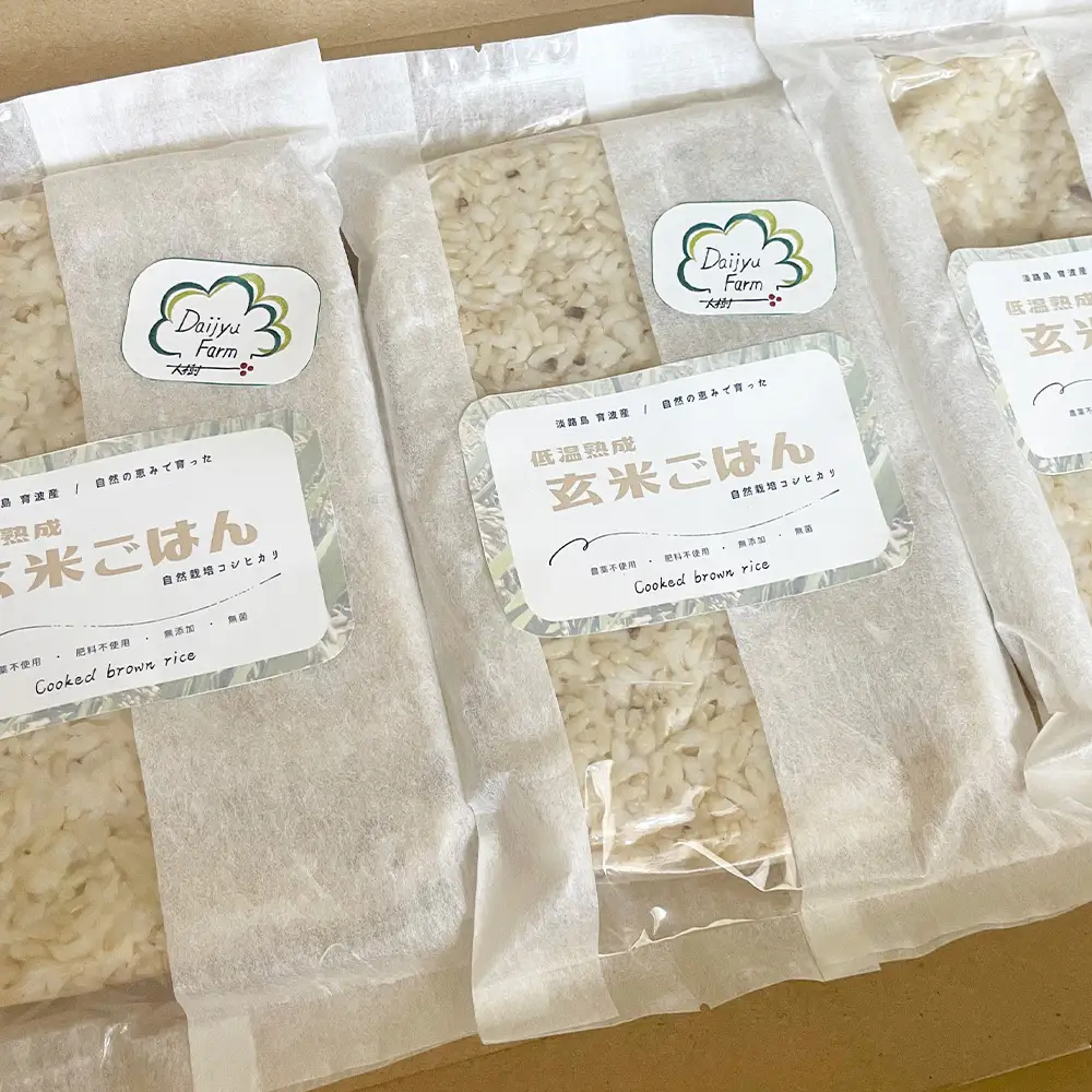 レトルトごはん（玄米） 10パックセット 化学調味料無添加・無菌