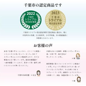 除菌スプレー 介護を快適に SAEプラス80 10L介護施設 介護用品 除菌 消臭 衛生 清潔 カビ予防 感染症予防 細菌 ウィルス 微酸性次亜塩素酸水 二重構造 千葉市 千葉県