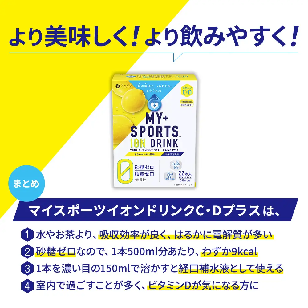 イオンドリンク C・D+×8個