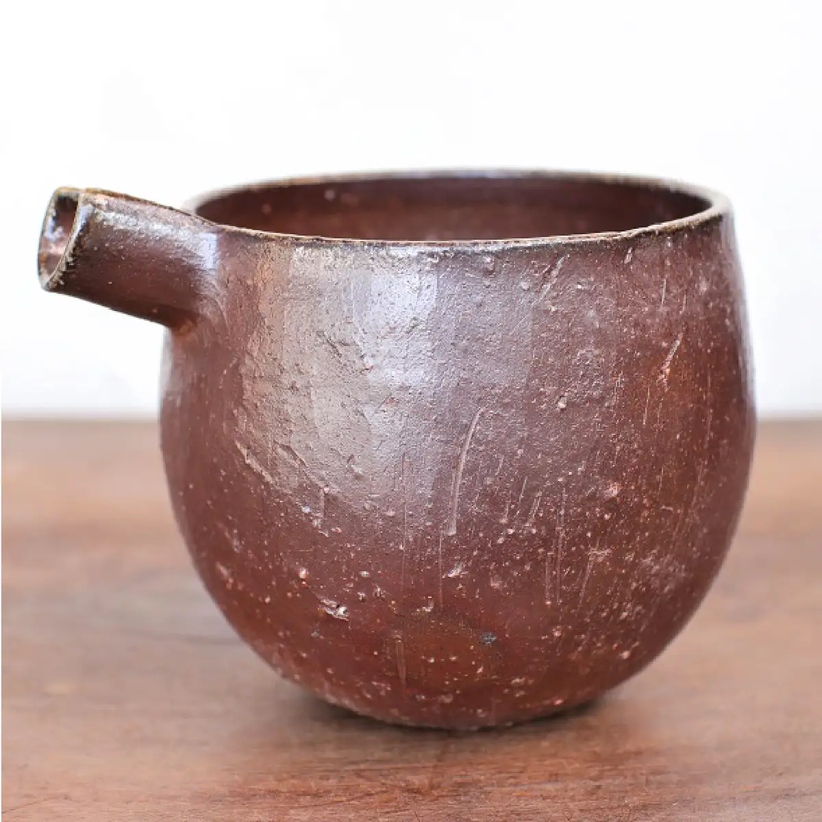 備前焼 酒器セット・酒器とぐい呑み2個(一点もの) st-011【1277256】