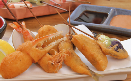 お食事券日本酒と串揚蔵 地鶏炭火焼・すすぎ鍋 黒毛和牛 お食事券【4名】