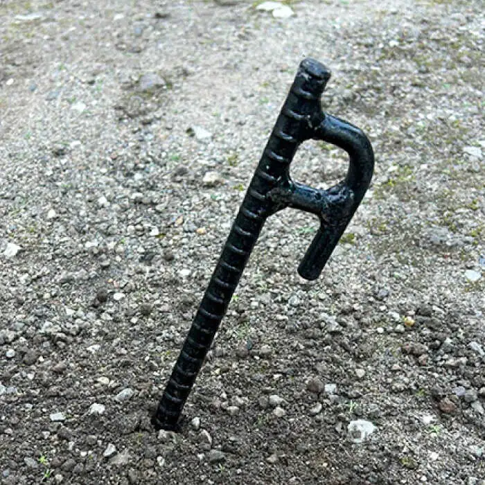 鍛造ペグ 30cm / キャンプ キャンプ用品 ペグ キャンプ場 アウトドア用品 / 南島原市 / 重光刃物鍛造工場[SEJ012]