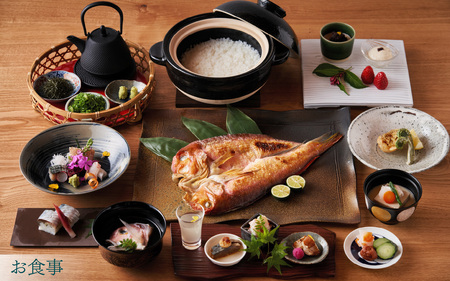 御食国若狭の海、食、文化を堪能する宿「若狭佳日」宿泊ギフト券 5万円分｜道の駅 若狭おばま [BFBY006]