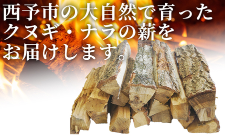 ＜山護人YAMAMORIBITO ストーブ用薪（皮付き）約20kg＞ 薪 まき 木 ストーブ 暖炉 だんろ 焚き火 たき火 木材 広葉樹 クヌギ くぬぎ 櫟 ナラ なら 楢 燃料 アウトドア キャンプ 備蓄 防災 西予市森林組合 愛媛県 西予市【常温】『1か月以内に順次出荷予定』USK0004