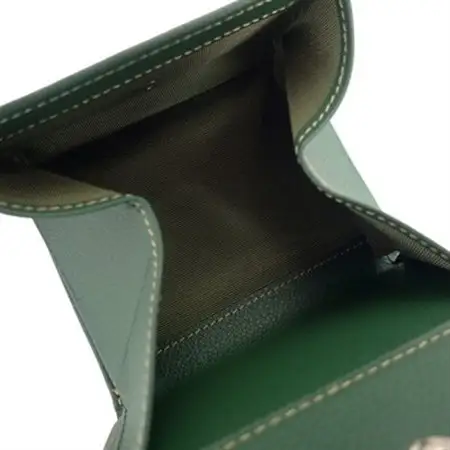 【濱野皮革工藝】本革 折りたたみ財布  グレース ウォレット スペラ(グリーン)_装飾品・工芸品 財布 服飾小物 _【1103259】