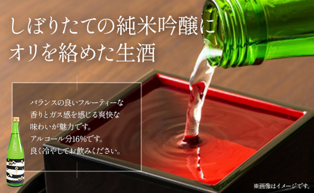 【３回定期便】純米吟醸いとをかし＆おりがらみ生酒 720ml×各1本 - お酒 さけ 酒 日本酒 米 飲み物 飲料 アルコール 晩酌 フルーティー 特産品 ギフト 贈り物 贈答用 プレゼント お酒好き 記念日 お礼 御礼 お祝い 高知県 香南市 Wgs-0184