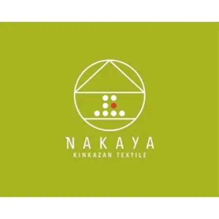 NAKAYA KINKAZAN TEXTILEハンドメイド用生地 約135×30 ニッコール ブルー_装飾品・工芸品  織物 _【1588697】