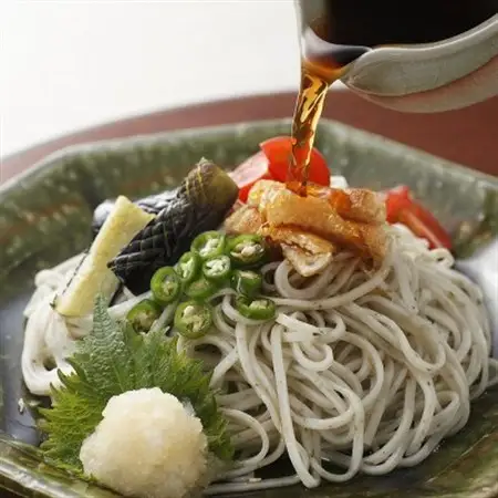 【期間限定】渡辺製麺の信州そば 青しそ生そば3人前(500g) 夏限定 冷蔵品 信州八ヶ岳よりお届け_麺 そば  ソバ 蕎麦_【配送不可地域：離島】【1591248】