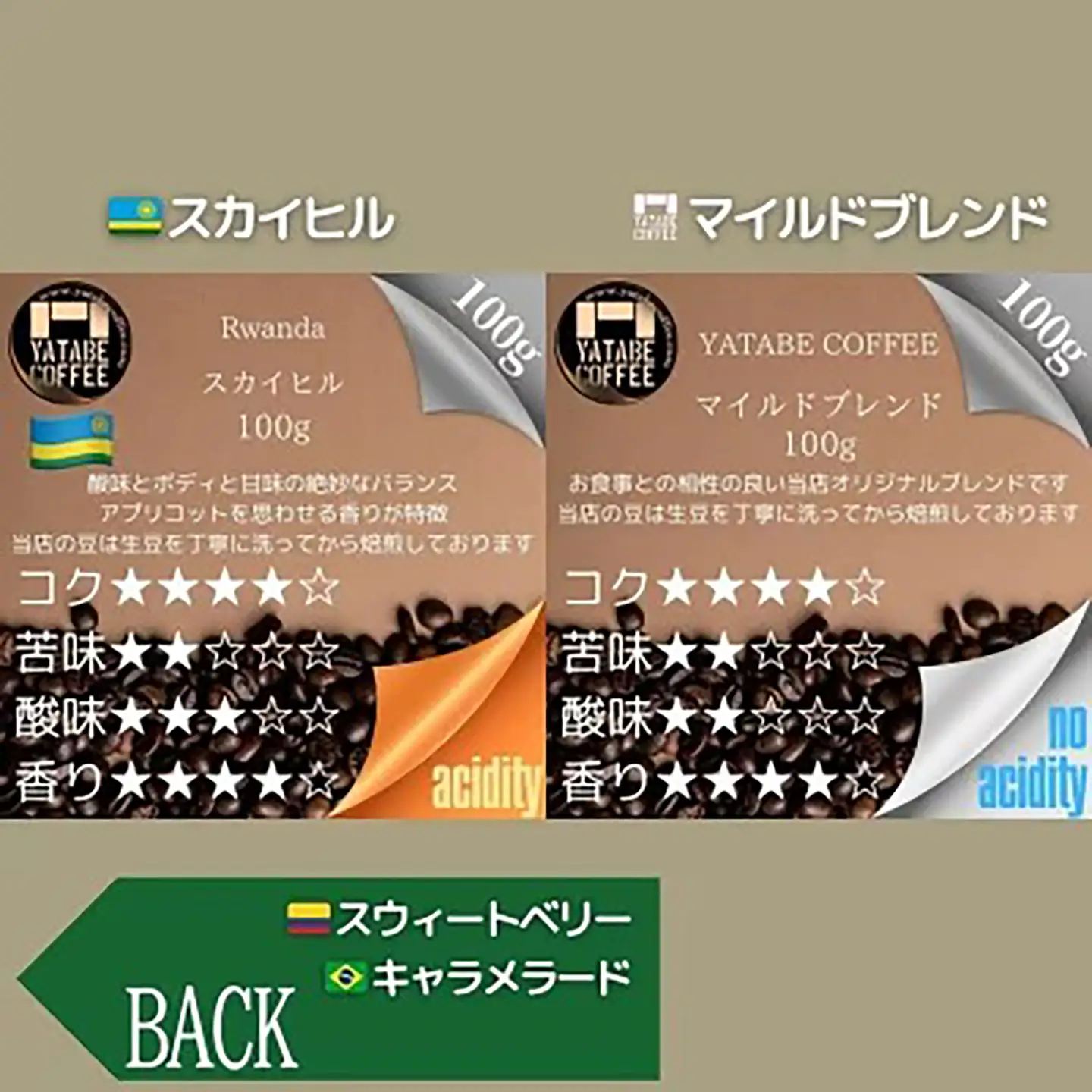 コーヒー コーヒー豆（粉）詰め合わせ（クラシックパッケージ）ペーパードリップ用粉