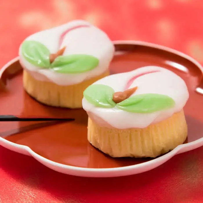 【12回定期便】【長崎縁起菓子】桃カステラ5個入 / 桃カステラ カステラ かすてら 桃の節句 ひな祭り / 諫早市 / 梅月堂 [AHBN021]