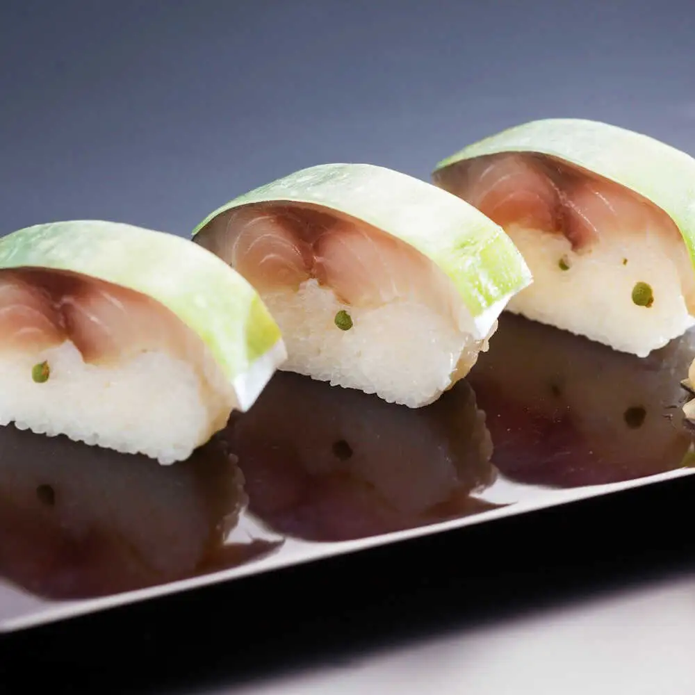 鯖棒すし 2本入※6月から8月は発送対応不可[AQBM003] 鯖寿司